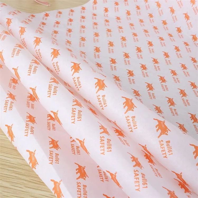 Custom Logo Recycled Tissue Paper for Packaging Shoes Clothing Wrapping Paper