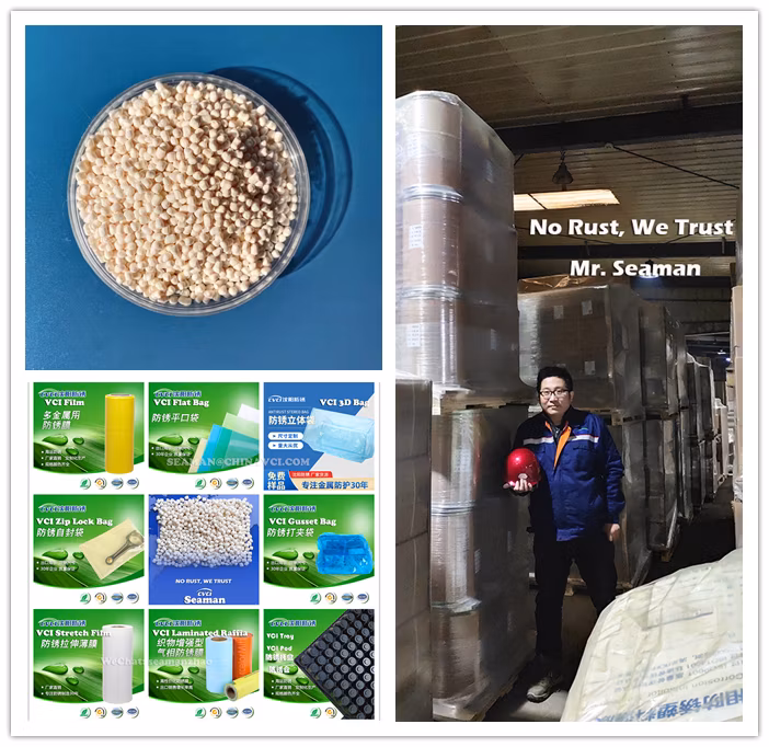 Anti-Corrosion Non Absorb Moisture Color Desiccant Masterbatch for Blown Film