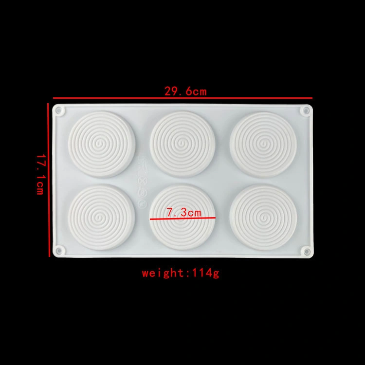 2 Cube 6 Cube 15 Cube Mosquito Repellent Incense Baking Mold Cake Decorative Chocolate Silicone Mold