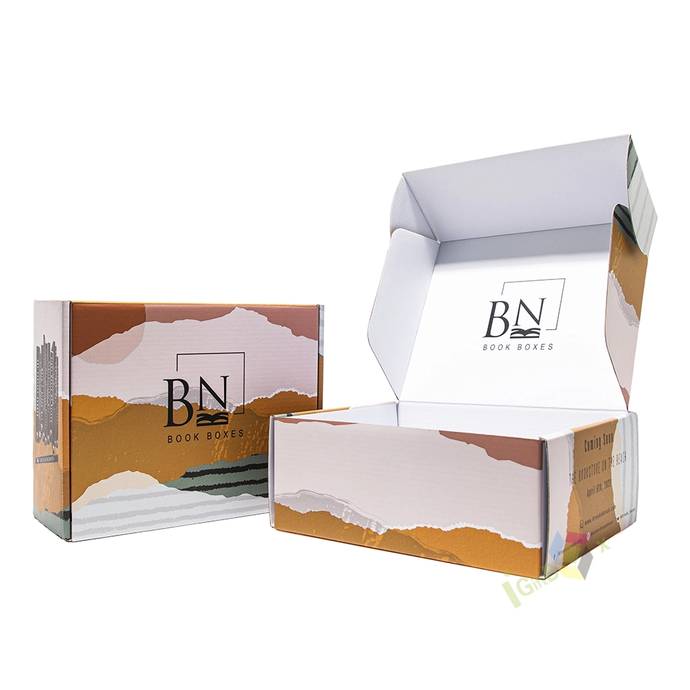 Custom Design Packaging Box Mailers Shipping Recyclable Small Mailer Foldable Box