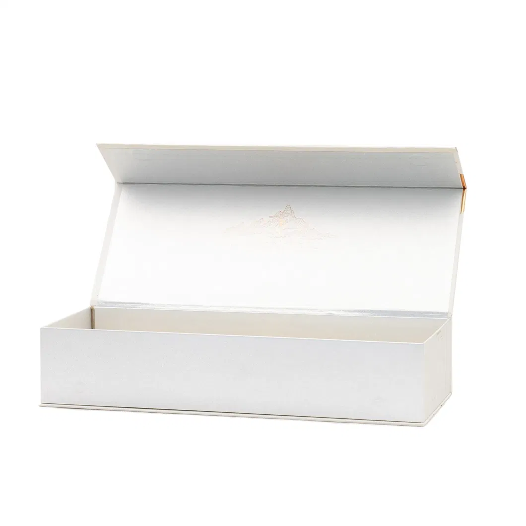 Book Shaped Rigid Cardboard Foldable Gift Box with Magnetic