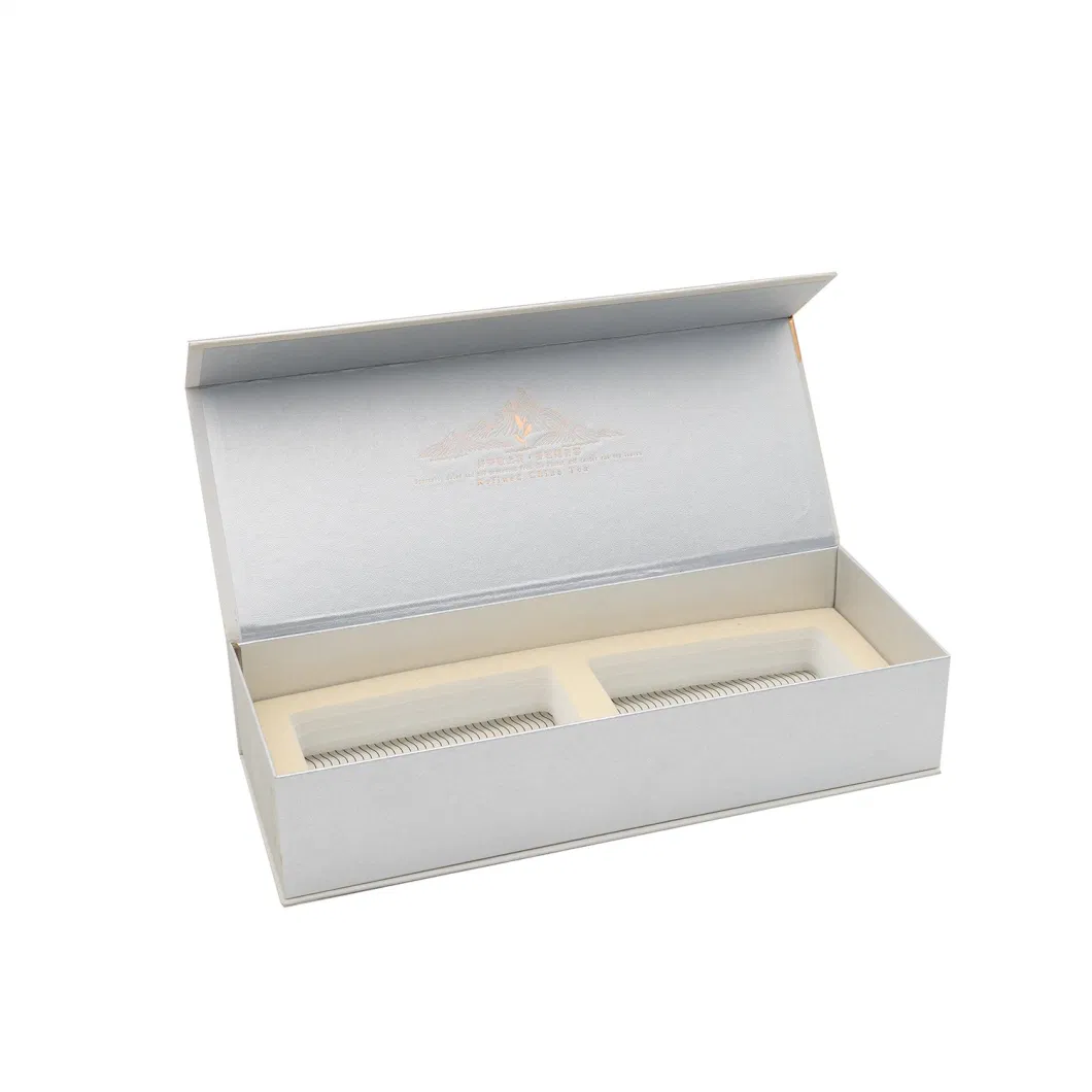 Book Shaped Rigid Cardboard Foldable Gift Box with Magnetic