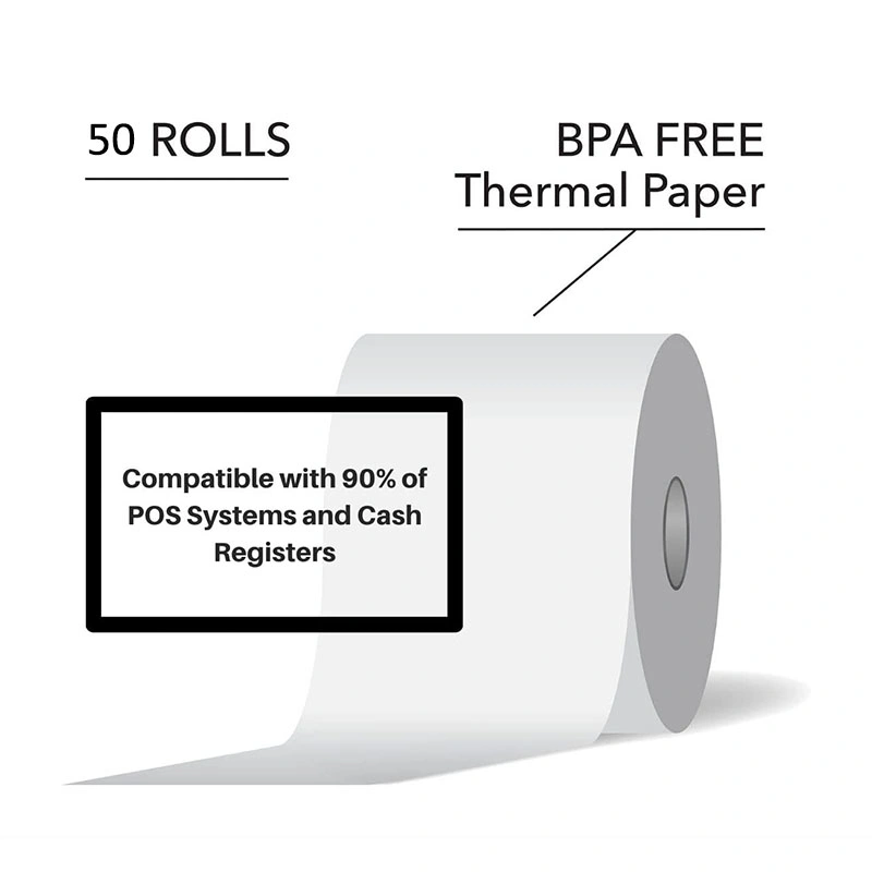 Direct Factory Supply Self Adhesive Thermal Label Sticker Raw Material Jumbo Roll Label Printing Paper Waterproof