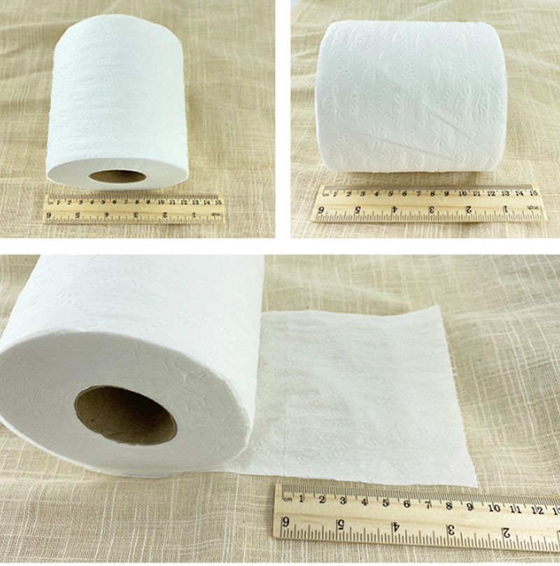 Low Price Ecological Bamboo Pulp Household Toilet Paper Tissue Paper