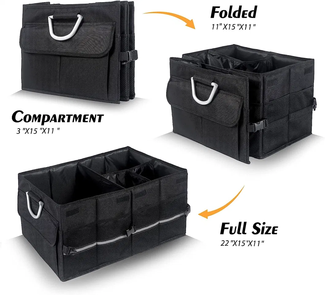 Portable Folding Large Capacity Car Storage Box Outdoor Camping Food Container