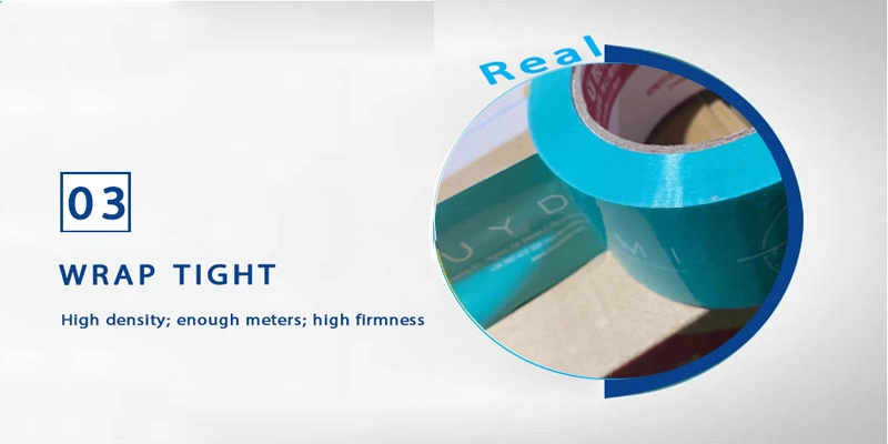 Waterproof 10cm Ultra-Wide Tape Ins Wind Industrial Wind Decorative Wall Lettering Print Klein Blue Tape