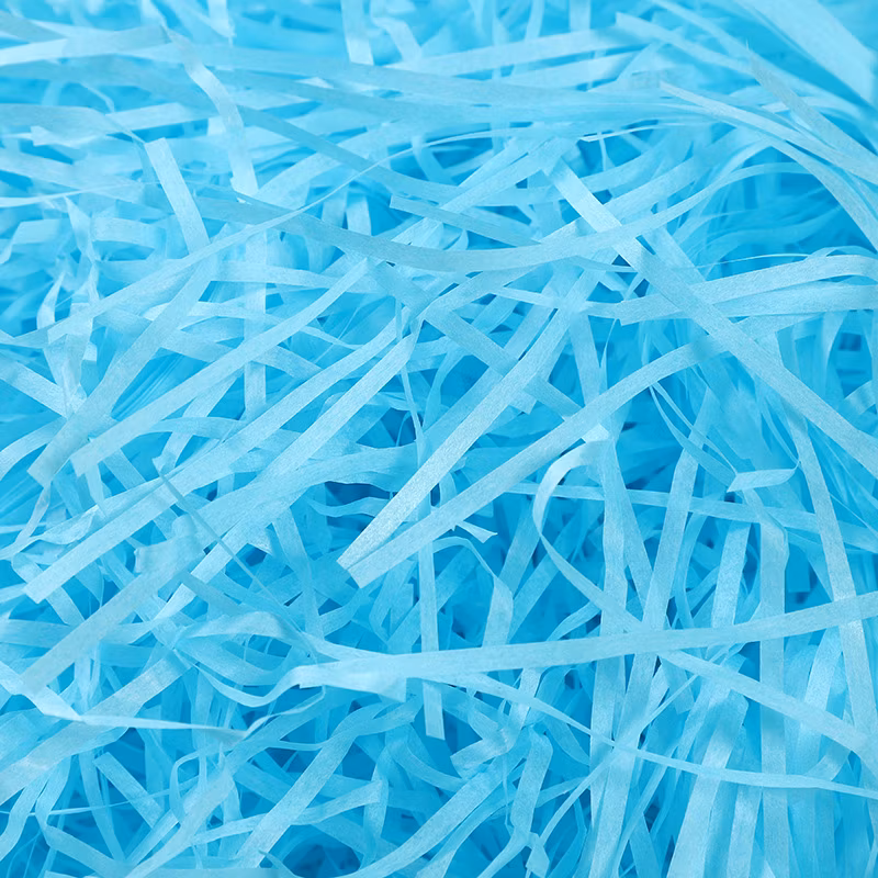 Wholesale Decorative Filler Crinkle Cut Raffia Shredded Paper for Gift Box