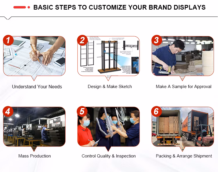 Custom Print POP Products Shop Stand En Carton Display Recycling Shelves Candy Retail Portable POS Cardboard Floor Standee Rack