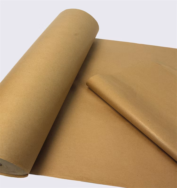 Brown Kraft Jumbo Roll Paper Wrapping Custom Clothing Kraft Paper Roll