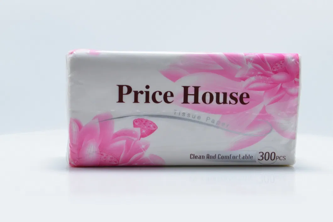 Cheap Household Tissue Series, Large Capacity Packaging Facial Tissue Paper