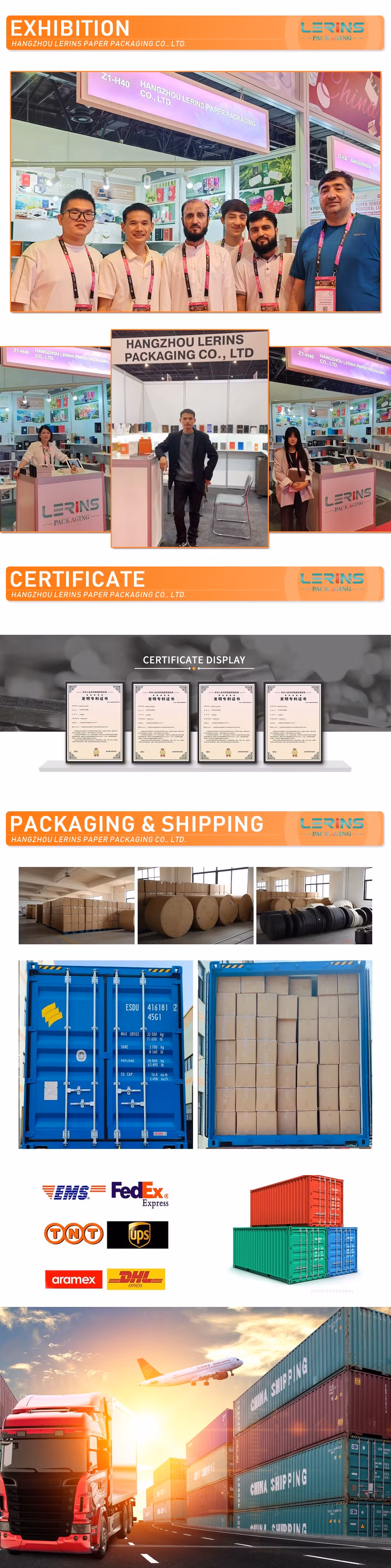 Custom Small Paper Gift Boxes with Lids