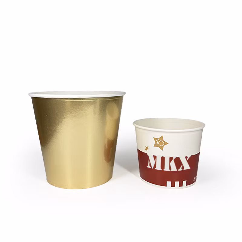 Fried Chicken Paper Bucket Eco-Friendly Packaging for Takeout and Delivery