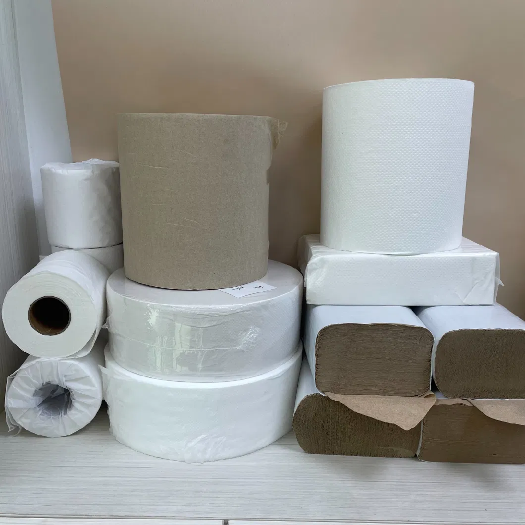Factory Making Jumbo Mother Roll Life Tissue Raw Material Large Paper Roll