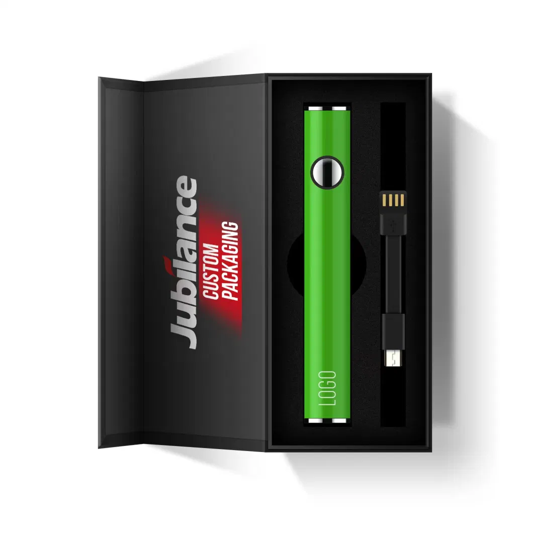 Small 510 Battery Magnet Gift Paper Box 510 Battery Micro USB
