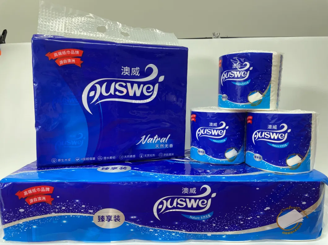 Factory Making Jumbo Mother Roll Life Tissue Raw Material Large Paper Roll