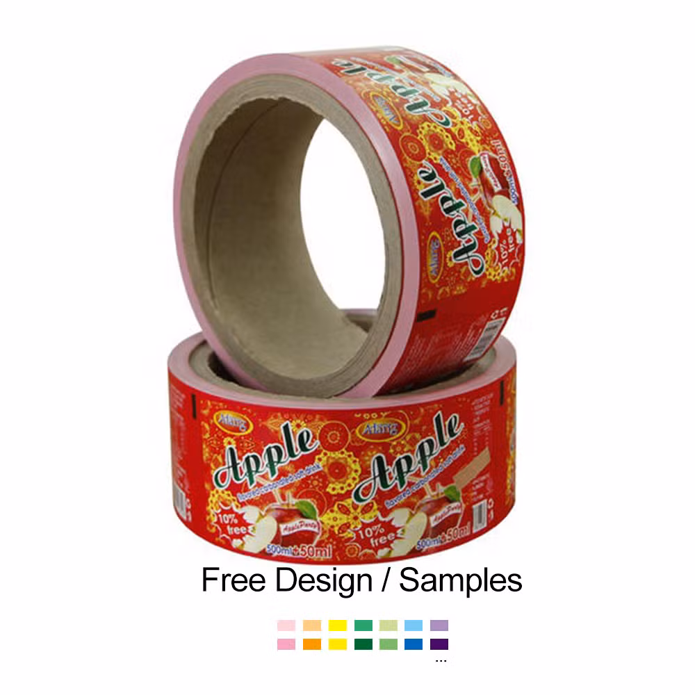 Different Color Wholesale Price Label Paper Roll Custom Shrink Wrap Label