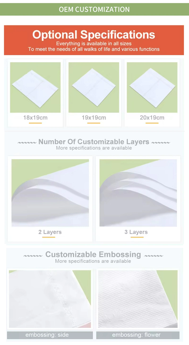 Facial Tissue Paper for Home Wholesale Customized Cheap