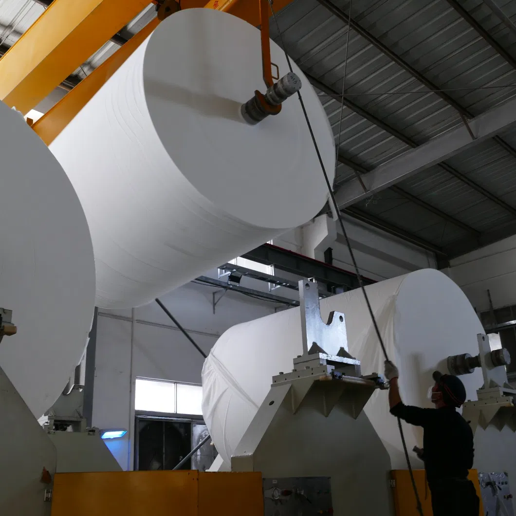 Factory Making Jumbo Mother Roll Life Tissue Raw Material Large Paper Roll