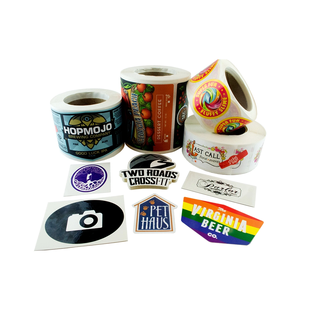 Custom Logo Print Cheap Product Label Sticker