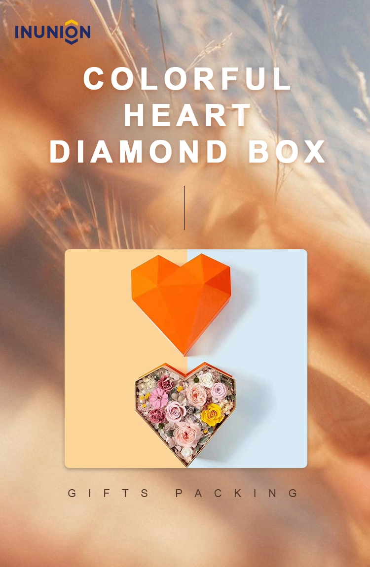 Color Heart Luxury Box Gift Boxes