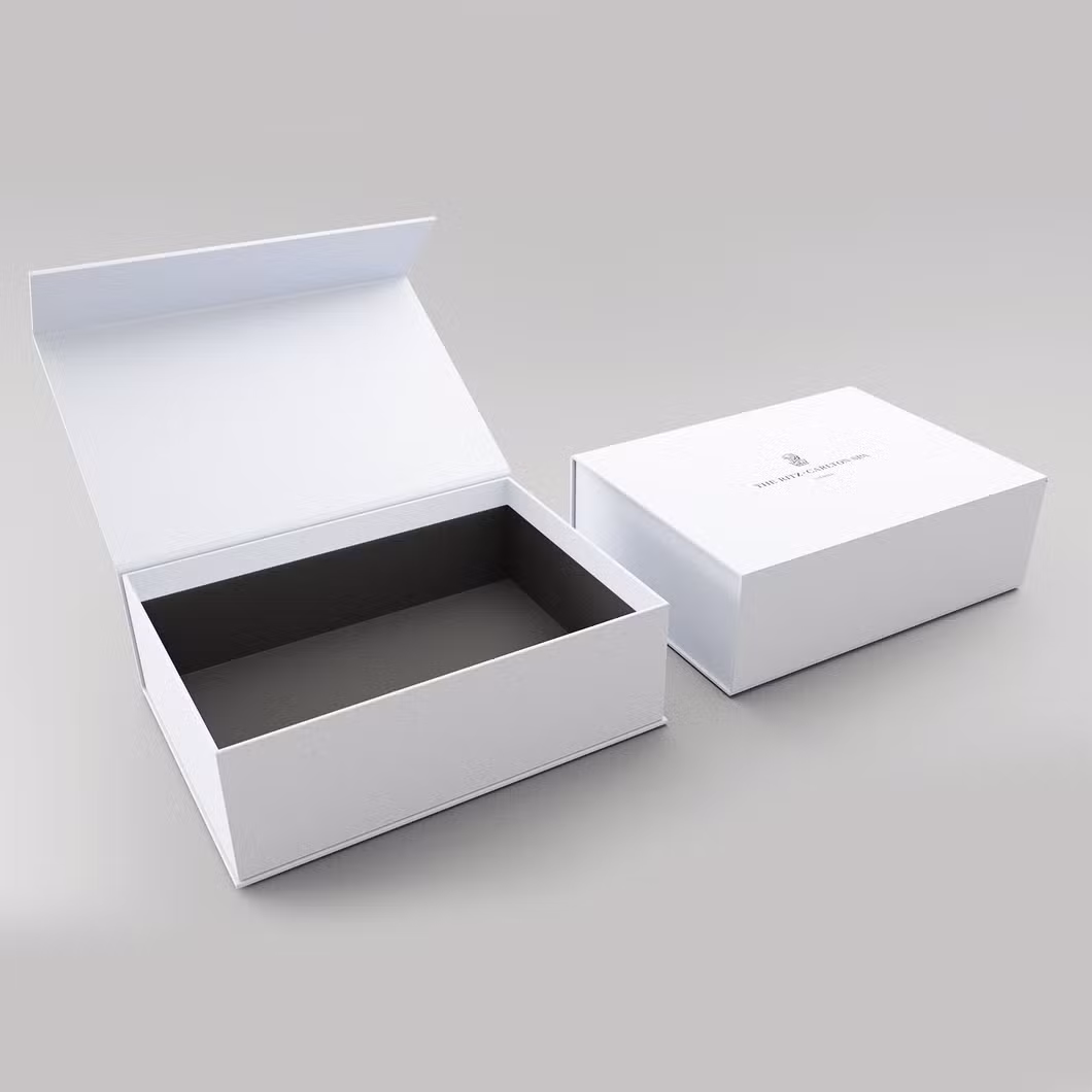 Custom Luxury Handmade Flip Top Cardboard Paper Magnetic Closure Gift Set Box Packaging with Foam Insert