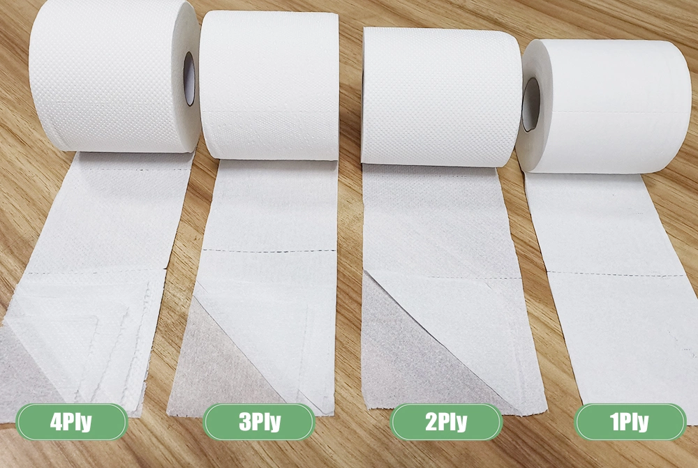 Tissue Paper Roll 9&quot; Jumbo Roll Tissue Virgin Toilet Paper OEM for Wholesale Customized
