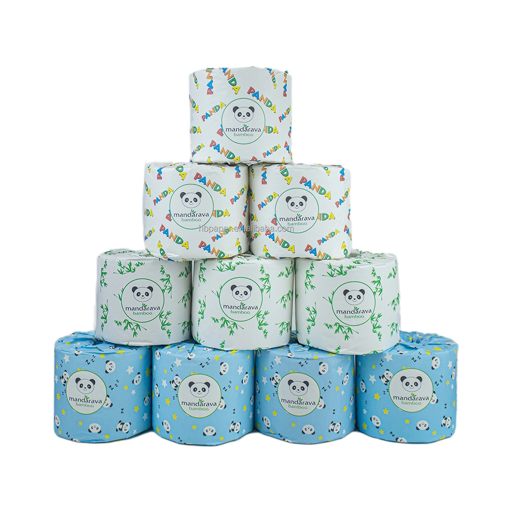 Tissue Paper Roll 9&quot; Jumbo Roll Tissue Virgin Toilet Paper OEM for Wholesale Customized