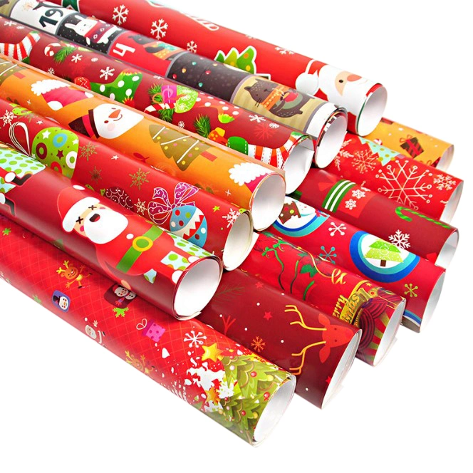 Custom Tissue Paper Eco Friendly One Side Printing Kraft Wrapping Gift Wrapping Paper