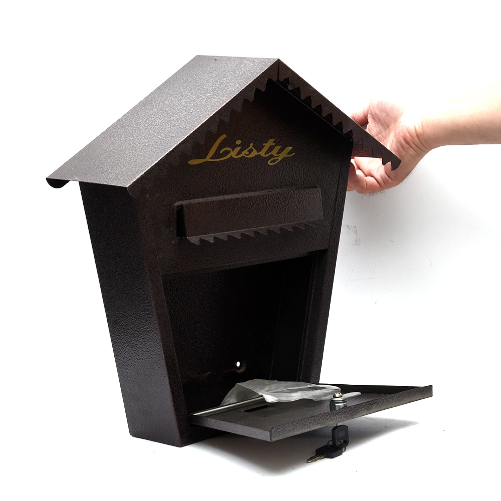 Manufacturer Cast Iron Mail Box Wall Mounted Mail Boxes