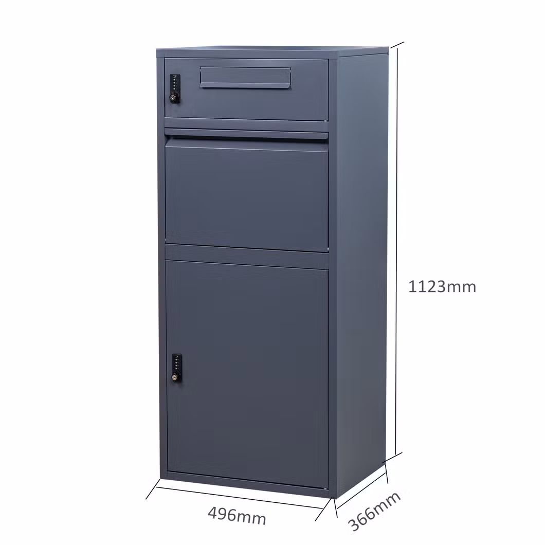 Commercial Modern Mail Box Letterbox Parcel Package Post Mailboxes with Password Lock