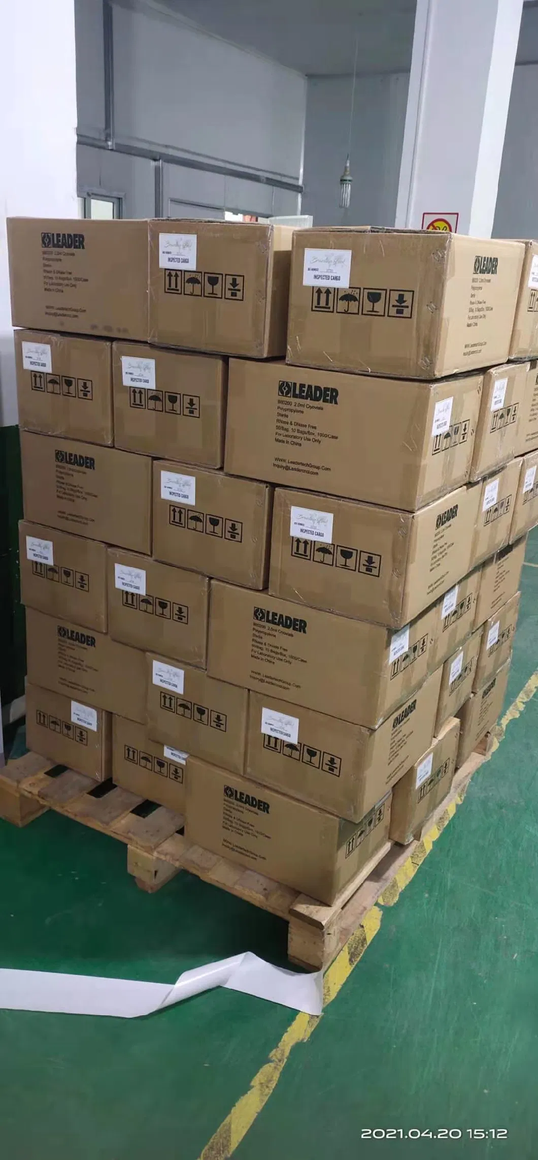 1.8ml 2ml Cryovials 100 Holes Hinged Lid Cardboard Cryo Box.