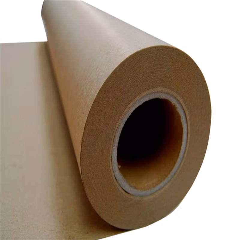 Brown Kraft Jumbo Roll Paper Wrapping Custom Clothing Kraft Paper Roll