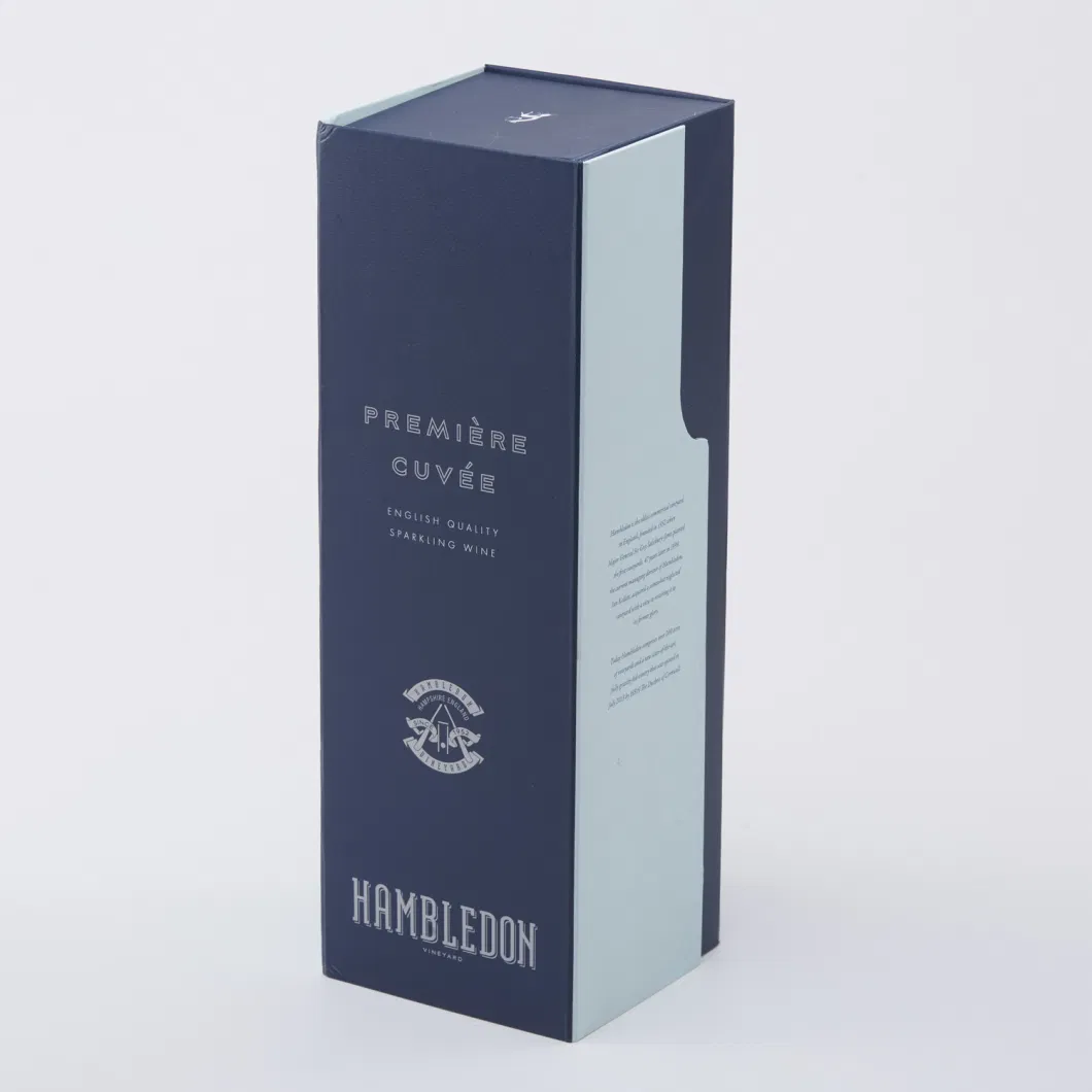 Custom Four Colors Foldable Tools Wine Packaging Box