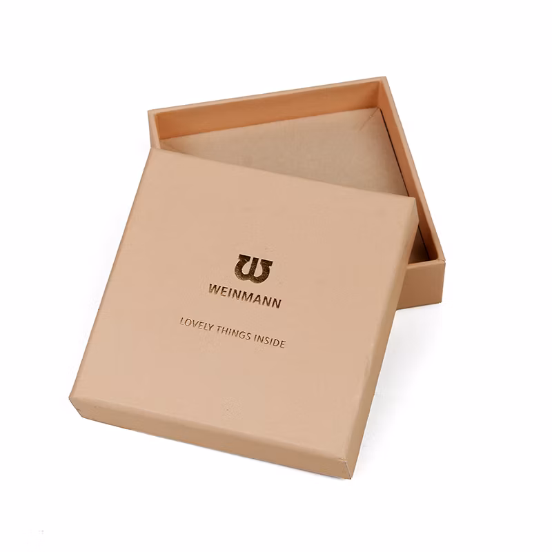 Luxury Bracelet Necklace Jewelry Cardboard Packaging Box with Custom Logo Printed