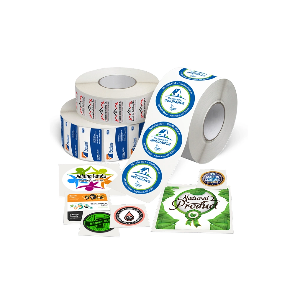 Custom Logo Print Cheap Product Label Sticker