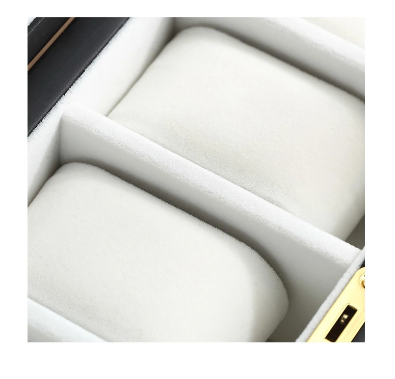 Personalized Storage Box with 5 Slots for Watches