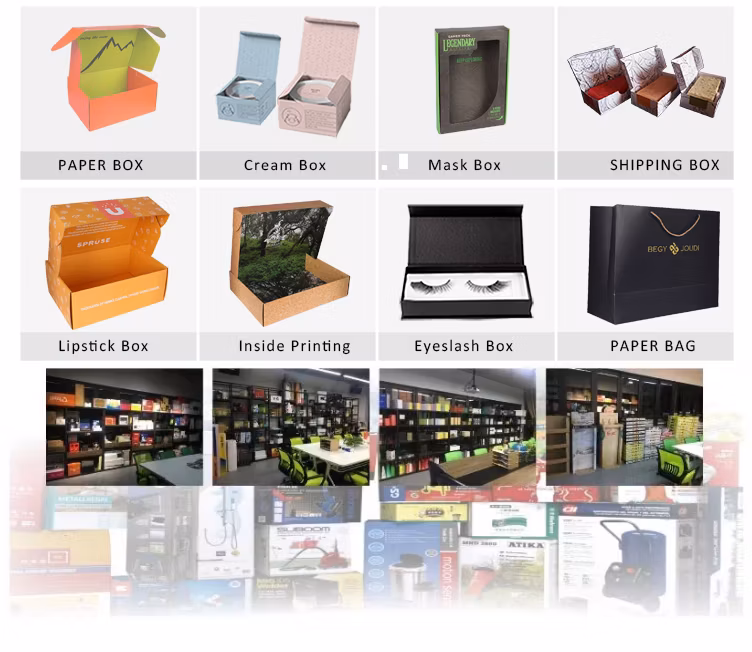 High Quanlity Cardboard Type Custom Gift Packaging Box with Printing