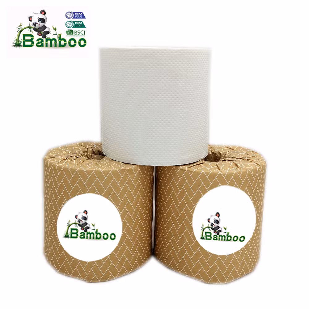 Wholesale Custom Dissolvable Embossing Toilet Wc Bathroom Paper Tissue Roll