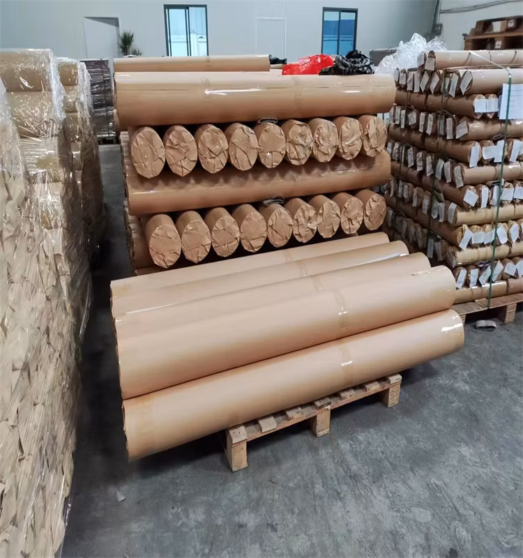 Brown Kraft Jumbo Roll Paper Wrapping Custom Clothing Kraft Paper Roll