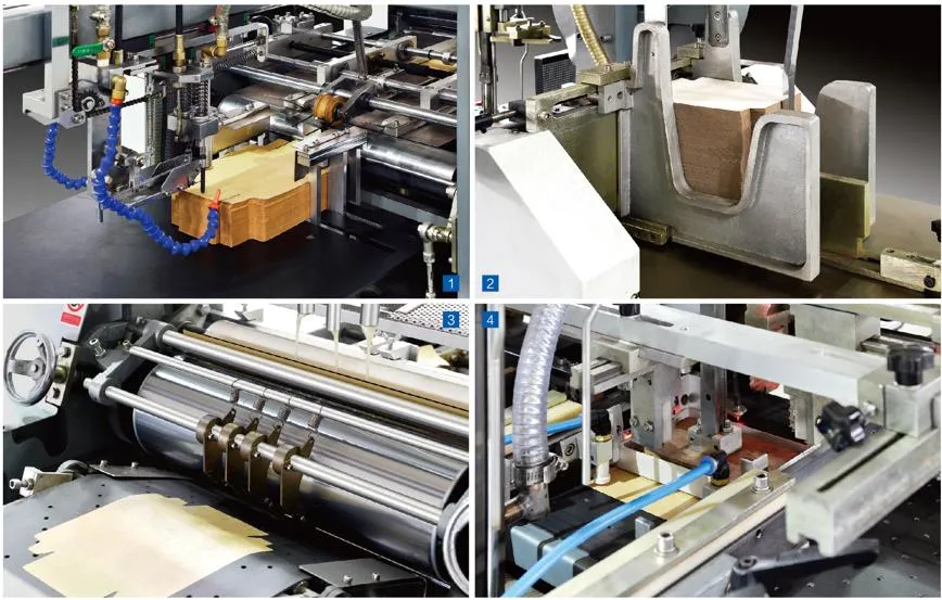 CE Approved and Biggest Manufacturer of Rigid Box Machine Zk-320