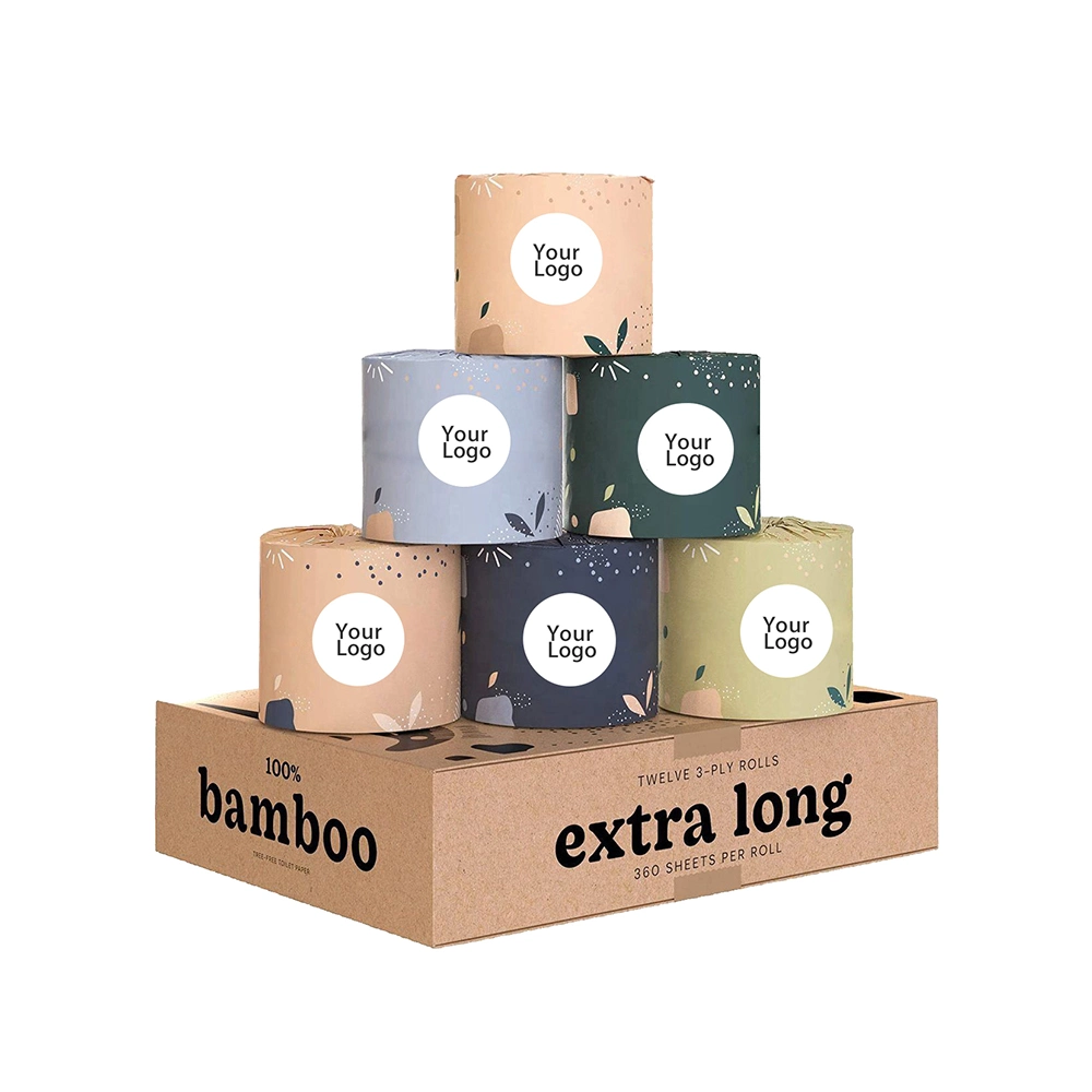 Tissue Paper Roll 9&quot; Jumbo Roll Tissue Virgin Toilet Paper OEM for Wholesale Customized