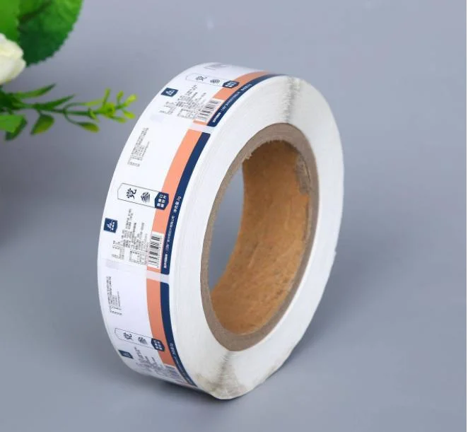 Waterproof Offset Printed Stone Paper Label Self-Adhesive Sticker