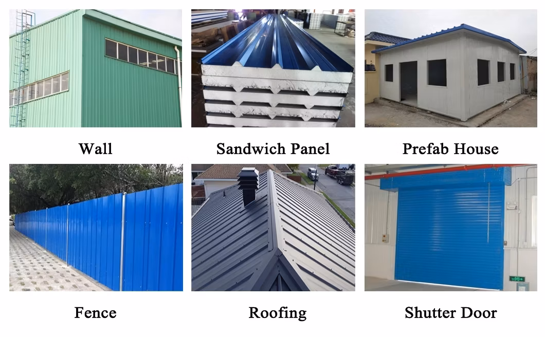 Brand New Z275 4X8 Roof Sheet Galvanized Steel Botswana with Private Label
