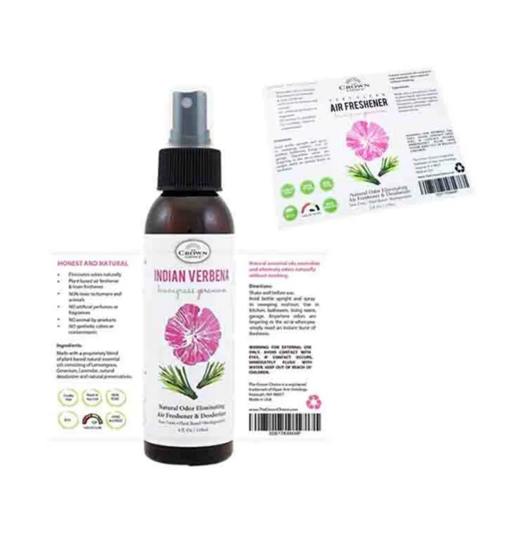 Custom Printing Paper Printing Adhesive Food Bottle Label Sticker