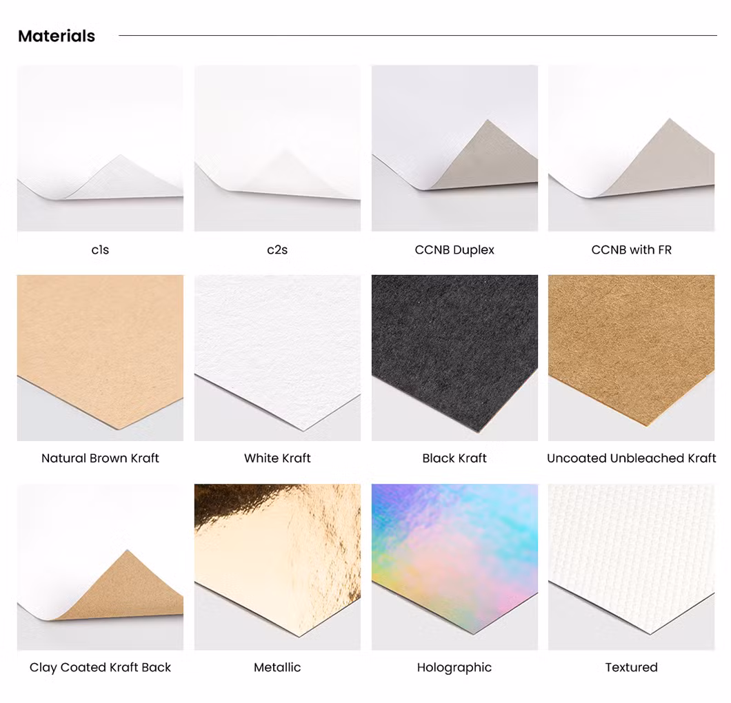 Premium White Cardboard Gift Box Set for Special Occasions