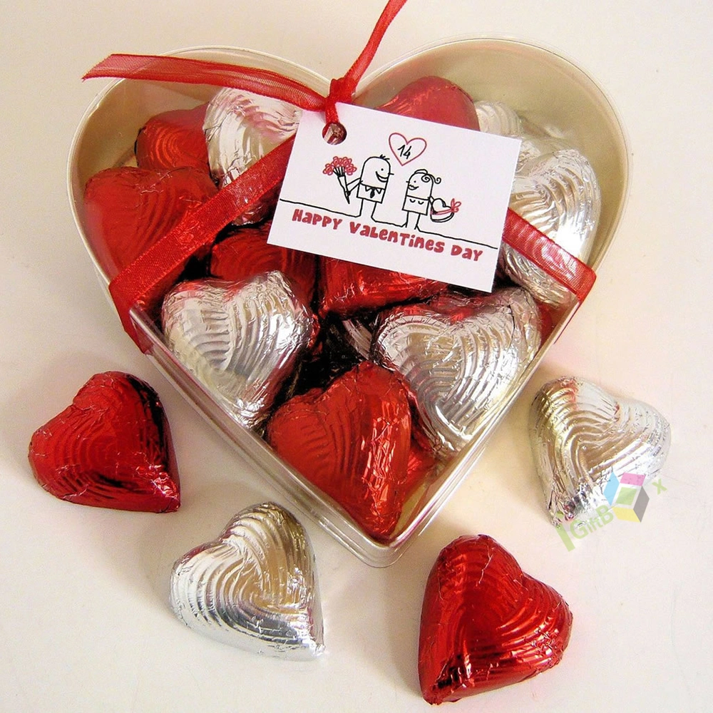 Custom Valentine Gift Heart-Shaped Chocolate New Design Box