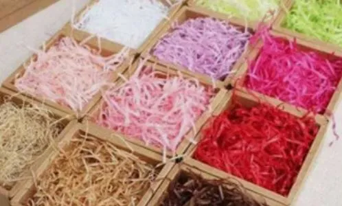 Gift Box Filler Small Shredded Paper Raffia Making Machine Crinkle Cut Paper