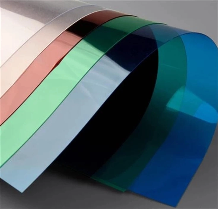 Plastic Label Material PVC Super Clear Rigid Sheet for Offset Printing