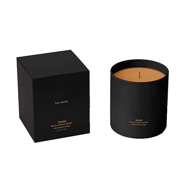 Custom Luxury Candle Jar Gift Set Packaging Magnetic Candle Box