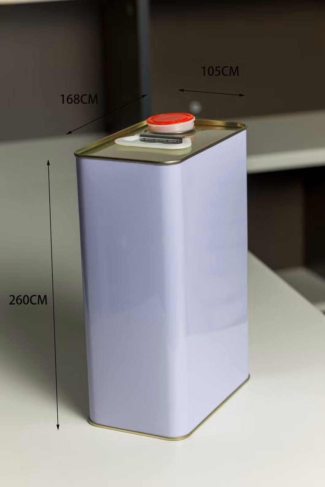 0.5-5L Customizable Square Packaging for Foods Container Chili Oil Tinplate Can Rapeseed Oil Metal Can Sunflower Seed Oil Empty Can Olive Oil Tin Can